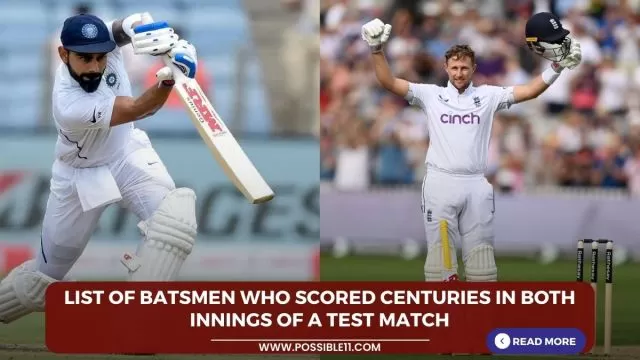 List of batsmen who scored centuries in