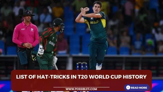 List of hat-tricks in T20 World Cup