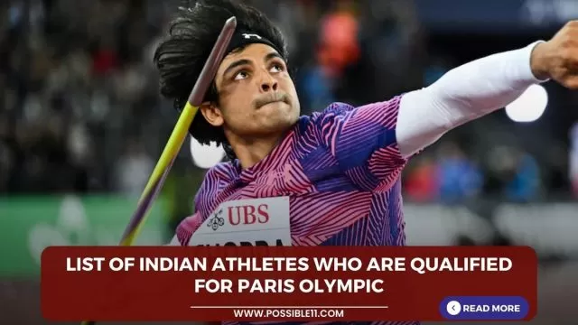 List of Indian Athletes Who are Qualified