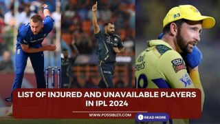 List of injured and unavailable players