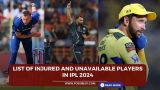 List of injured and