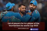 List of players for