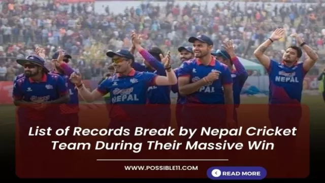 List of Records Break by Nepal Cricket