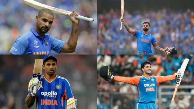 List of Top 5 Indian Batters With