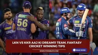 LKN vs KKR Aaj ki Dream11