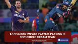 LKN vs KKR Impact