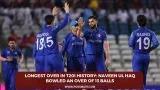 Longest over in T20I