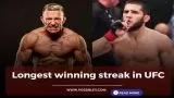 Longest winning streak in