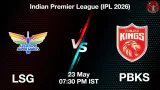LSG vs PBKS IPL