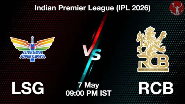 LSG vs RCB IPL 2026, Pitch Report,
