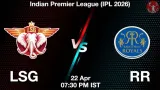 LSG vs RR IPL