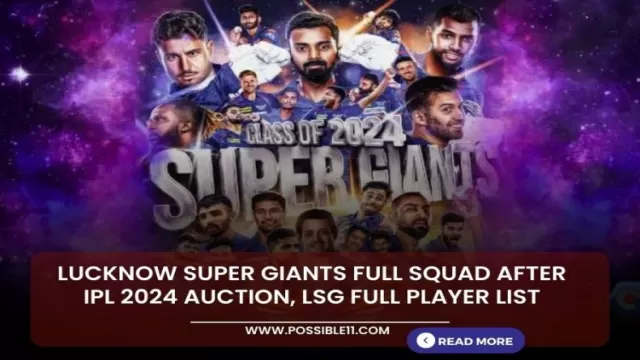 Lucknow Super Giants full squad after IPL