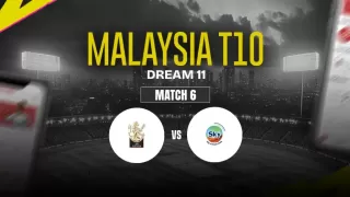 Malaysia T10 Bash 2025 JBK vs