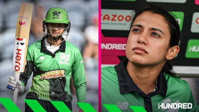 Manchester Super Giants Sign Smriti Mandhana for