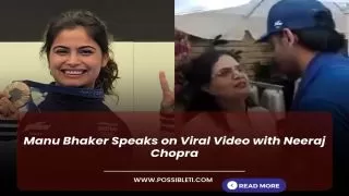 Manu Bhaker Speaks on Viral Video
