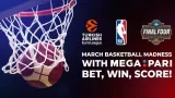 March Basketball Showdowns: Bet Big with Megapari
