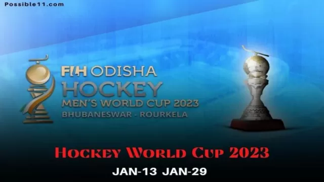Mens Hockey World Cup 2023: Full schedule,
