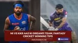 MI vs KKR Aaj