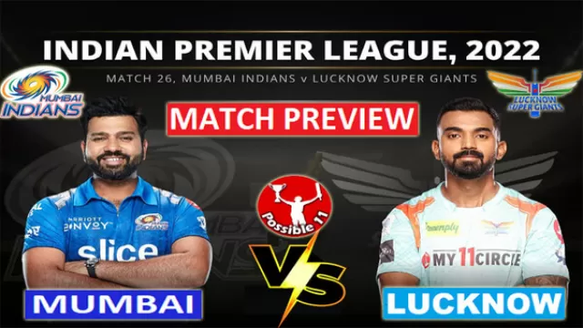 MI vs LKN Match Preview, Playing 11,