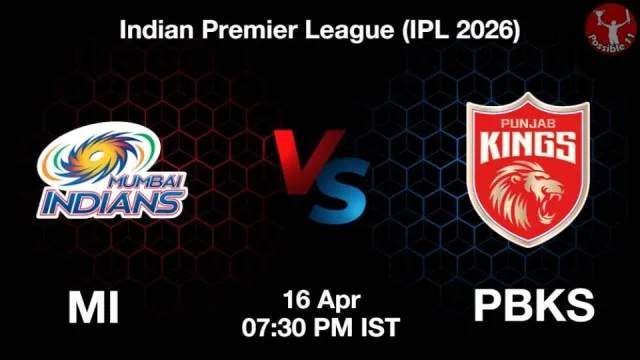 MI vs PBKS IPL 2026, Pitch Report,