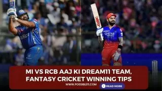 MI vs RCB Aaj ki Dream11