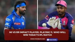 MI vs RR Impact Player, Playing