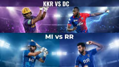 MI vs RR & KKR Picture
