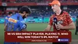 MI vs SRH Impact