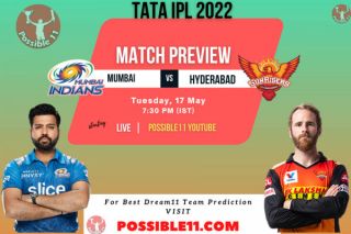 MI vs SRH Playing 11, Pitch