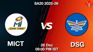 MICT vs DSG SA20 2025-26, Pitch