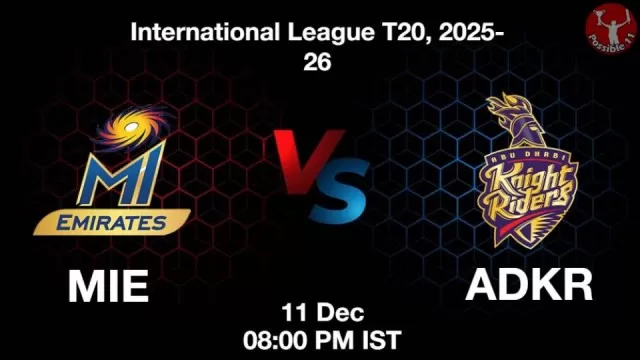 MIE vs ADKR, Pitch Report, Head to
