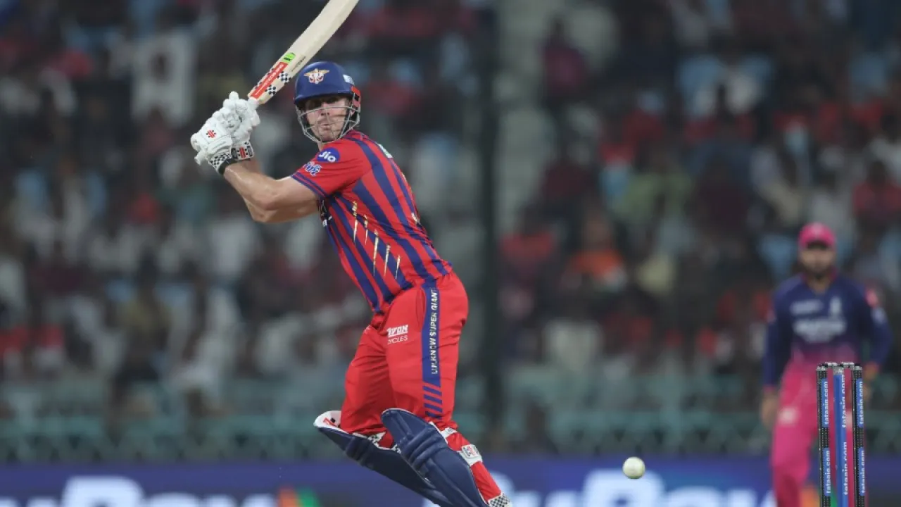 mitchell marsh (lsg) rr vs lsg ipl 2026