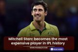 Mitchell Starc becomes the