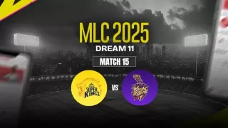 MLC 2025 TSK vs LAKR: Playing