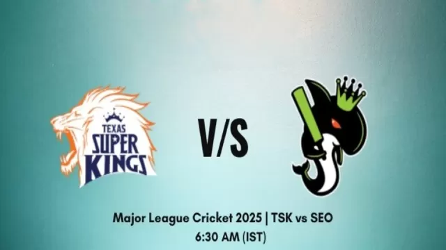 MLC 2025 TSK vs SEO: Pitch Report,
