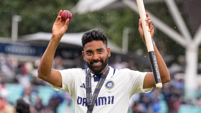 Mohammed Siraj ICC Player of the Month