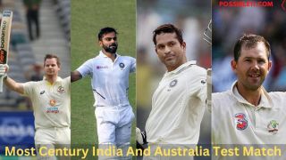 Most Century India And Australia Test