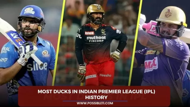 Most Ducks in Indian Premier League (IPL)