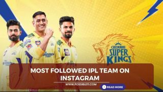 Most followed IPL team on instagram