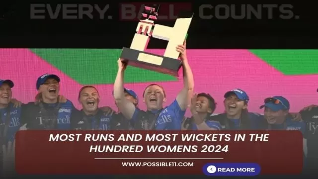 Most Runs and Most Wickets in The