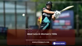 Most runs by player in Womens