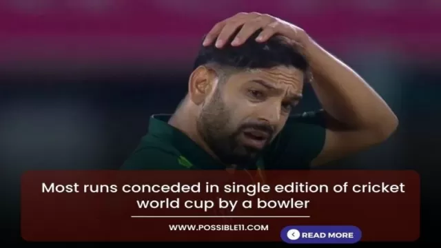 Most runs conceded in single edition of