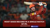 Most sixes record in