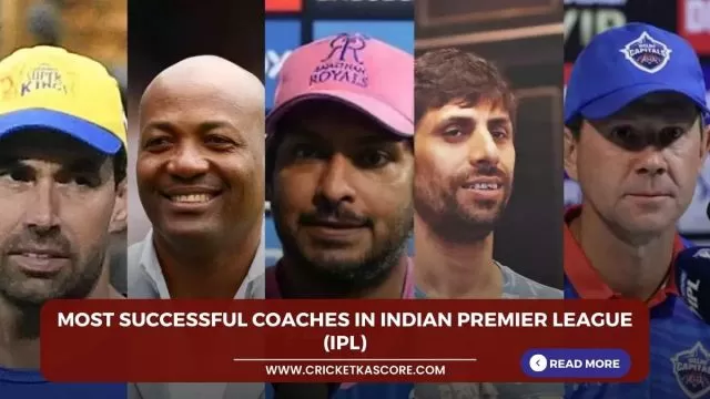 Most Successful Coaches in Indian Premier League