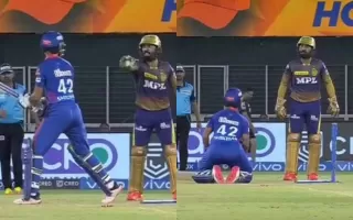 unexpected reaction of shikhar dhawan to