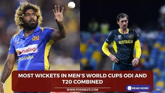 Most wickets in mens World Cups ODI