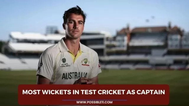 Most wickets in Test cricket as captain,