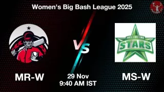 MR-W vs MS-W WBBL 2025, Pitch
