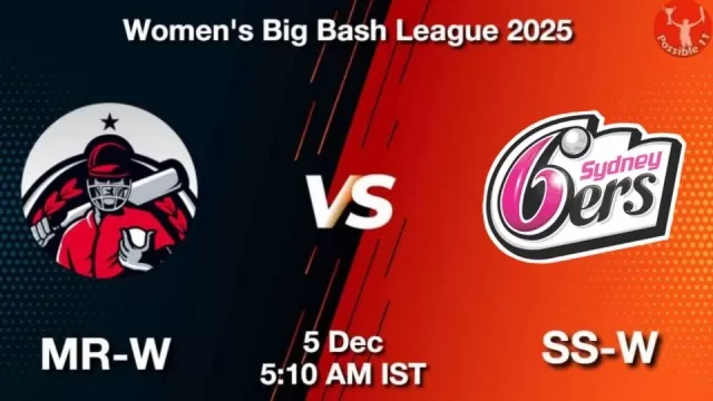 MR-W vs SS-W WBBL 2025, Pitch Report,