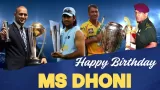 MS Dhoni 44th Birthday